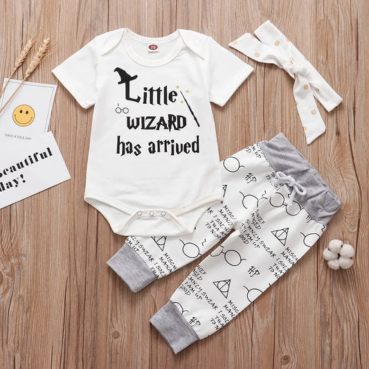 Little Wizard Pants and Vest Set - Adorable Outfit for Your Little Magician