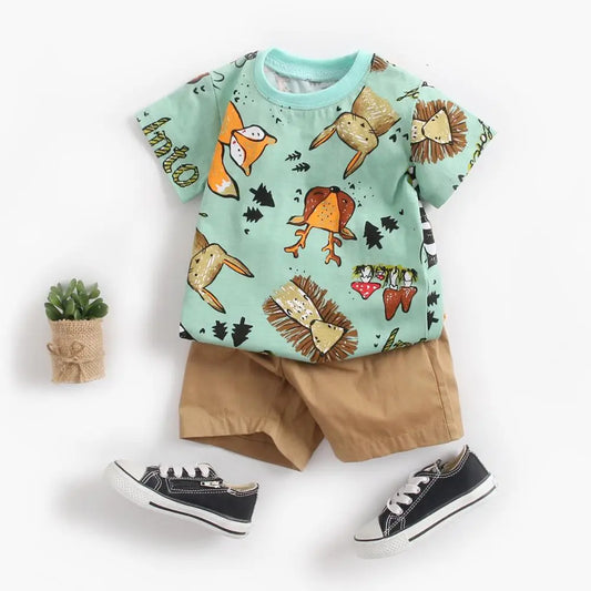 Cool Baby T-shirt and Shorts Set